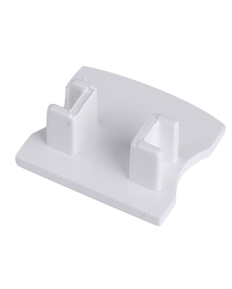TAPA PERFIL ALU. BLANCO 2000*17.1*15,3mm